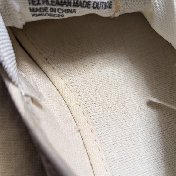 Esprit Erika Light Camo Slip On Canvas Sneakers Size 8.5 Like New - Picture 5 of 5